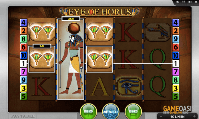 Platin Casino Eye of Horus