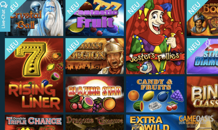 Platin Casino Slotgames