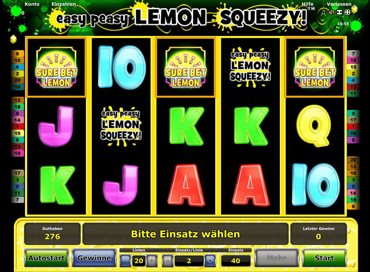 Easy Peasy Lemon Squeezy Slot
