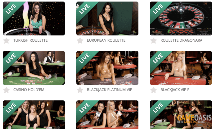 Viks Casino Live Casino