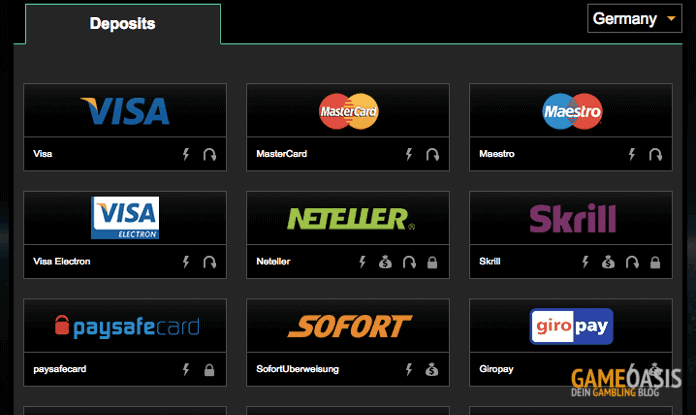 Cosmik Casino Payment