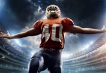 American Football Spieler
