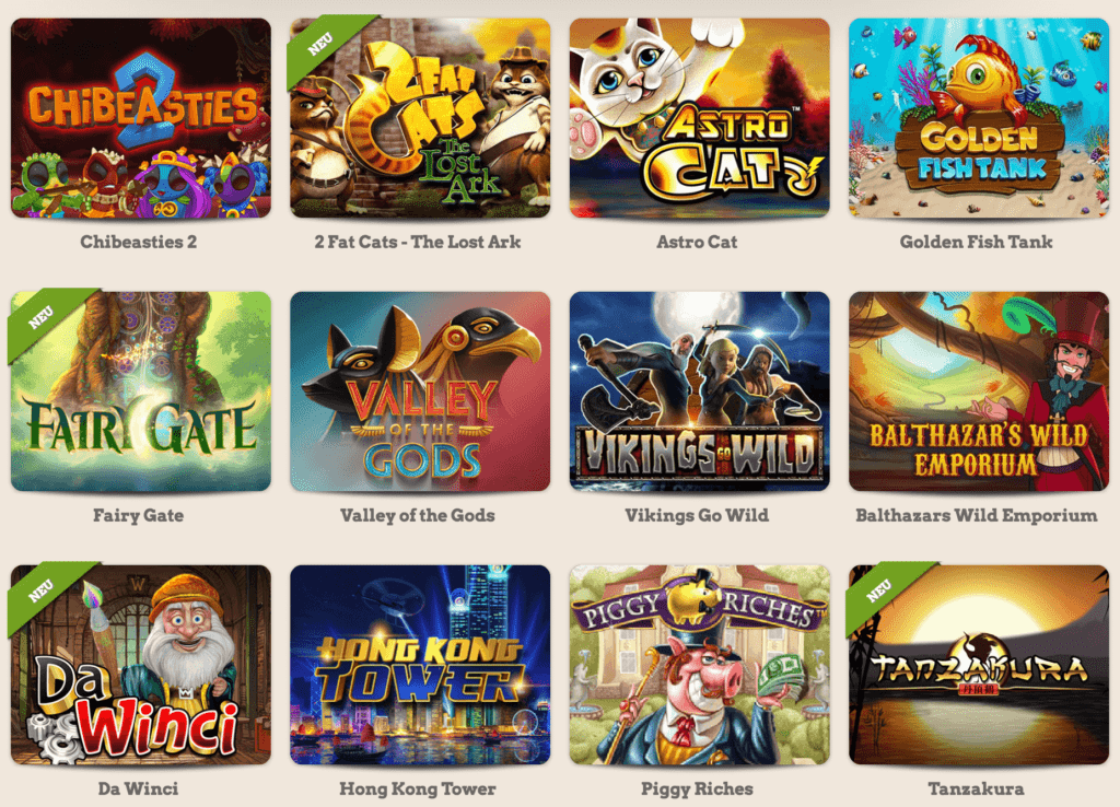 LeoVegas Spielautomaten
