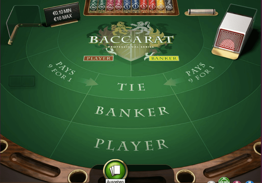 Baccarat Spielen