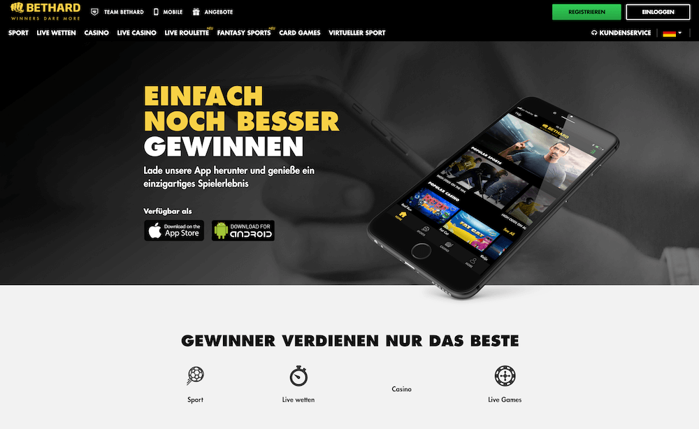 Bethard Casino App