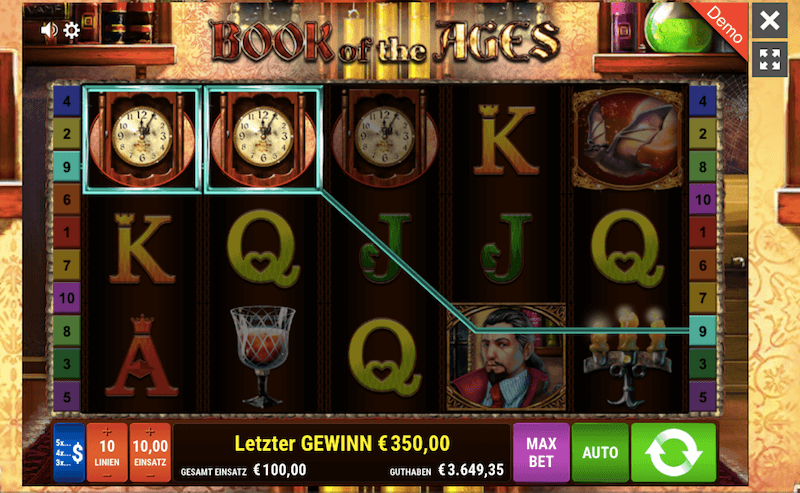 Book of the ages Spiel