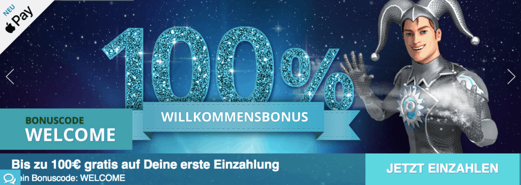 Platin Casino Willkommensbonus