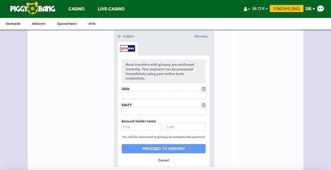 Online Casino Visa Alternative Giropay