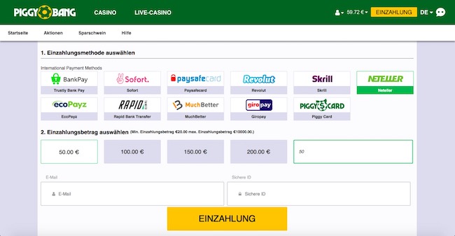 Online Casino Visa Alternative Neteller