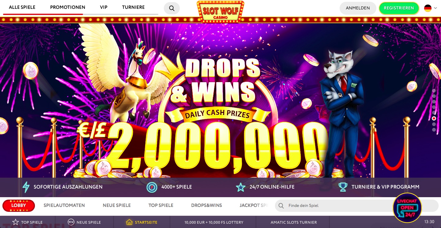 SlotWolf Casino Online España – Juego, bonos y funciones móviles