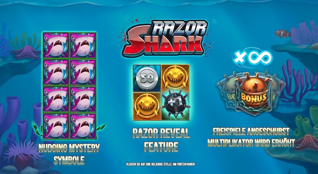 razor shark online spielen