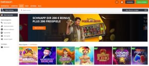 betsson Webseite