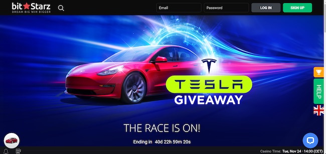 Bitstars Tesla Promo