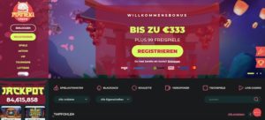 Maneki Casino Webseite