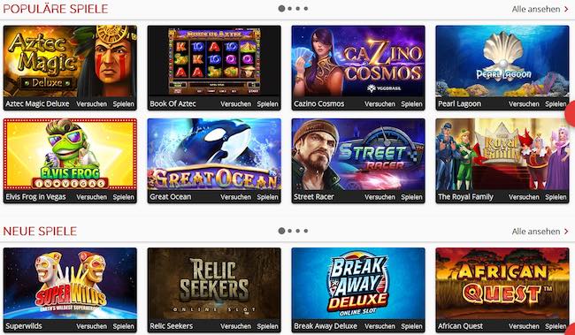 Oshi Casino Angebot