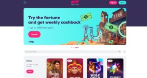 Wild Fortune Casino Webseite