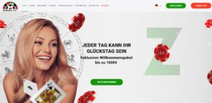 Zodiac Bet Casino Webseite