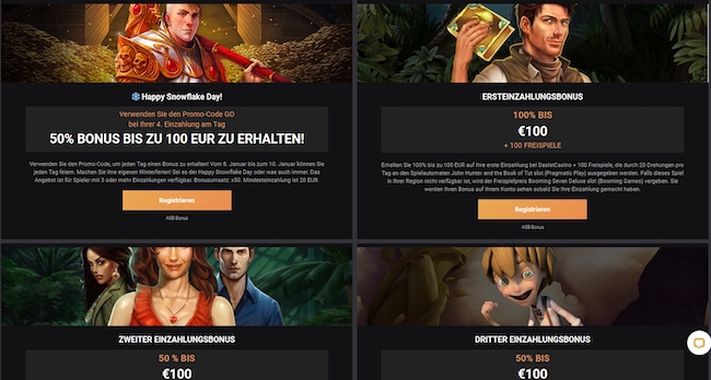 Das ist Casino Bonus