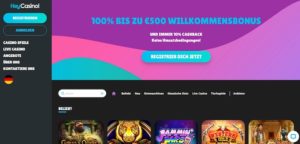 HeyCasino Webseite