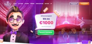 SlotsPalace Casino Webseite