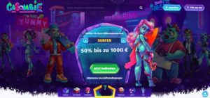 Casombie Casino Webseite