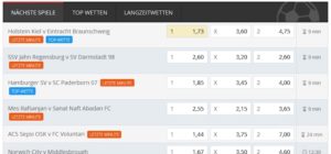 Intertops Sportwetten Fußball