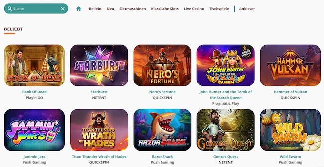 MoiCasino Angebot