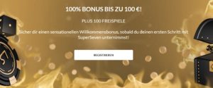 Superseven Casino Bonus