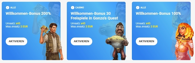 Slottica Casino Bonus