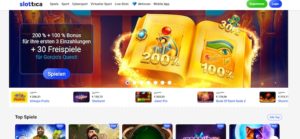 Slottica Casino Webseite