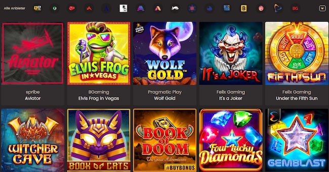 National Casino Spiele