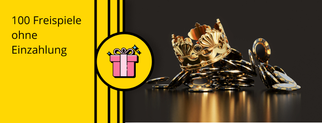 100 Freispiele ohne Einzahlung