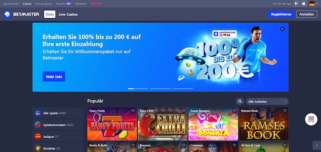 Betmaster Casino