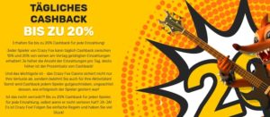 Crazy Fox Casino Bonus