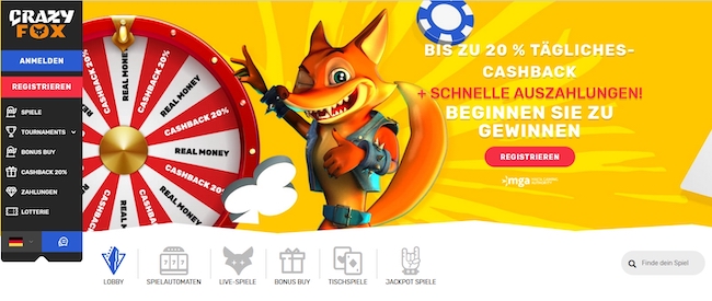 Crazy Fox Casino
